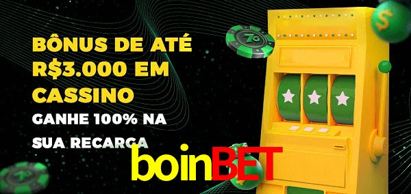 boinbet melhor bônus de depósito