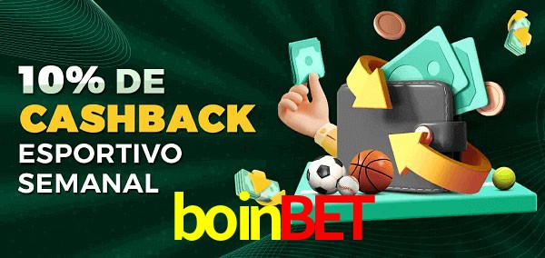 10% de bônus de cashback na boinbet